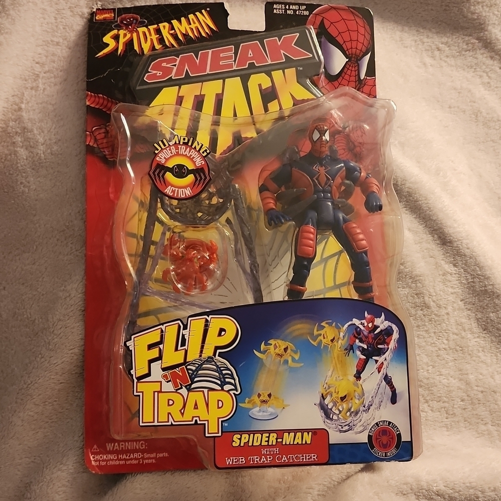 **Collectable Spider-Man Flip 'N Trap**